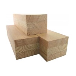 Брус клееный строганный 90*90 мм, сорт АВ