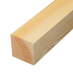 Брусок цельный строганный лиственница 40*60 мм, сорт Экстра